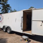 Trailer Power Washed - Primer added to rusted areas